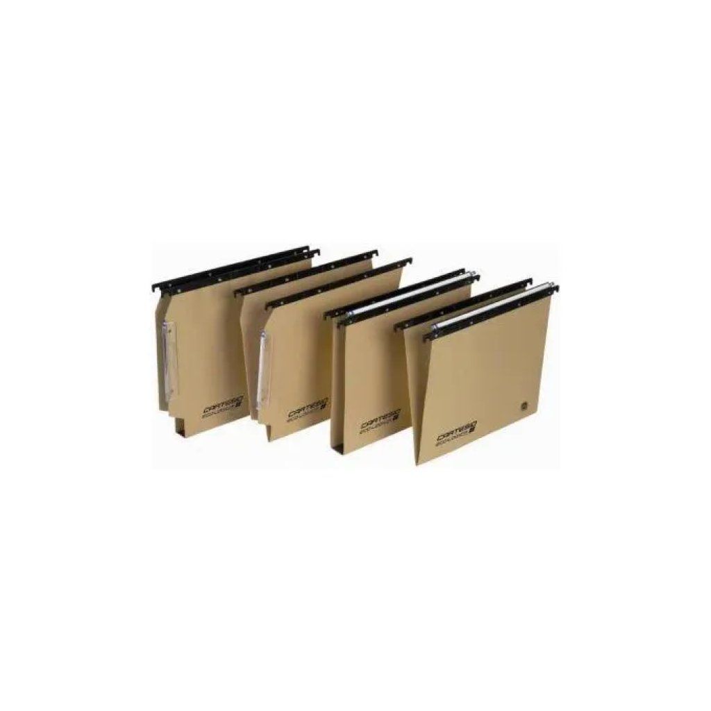 Bertesi Cartesio Eco – 25 cartelle sospese avana, interasse 39 cm Bertesi Cartesio Eco – 25 cartelle sospese avana, interasse 39 cm