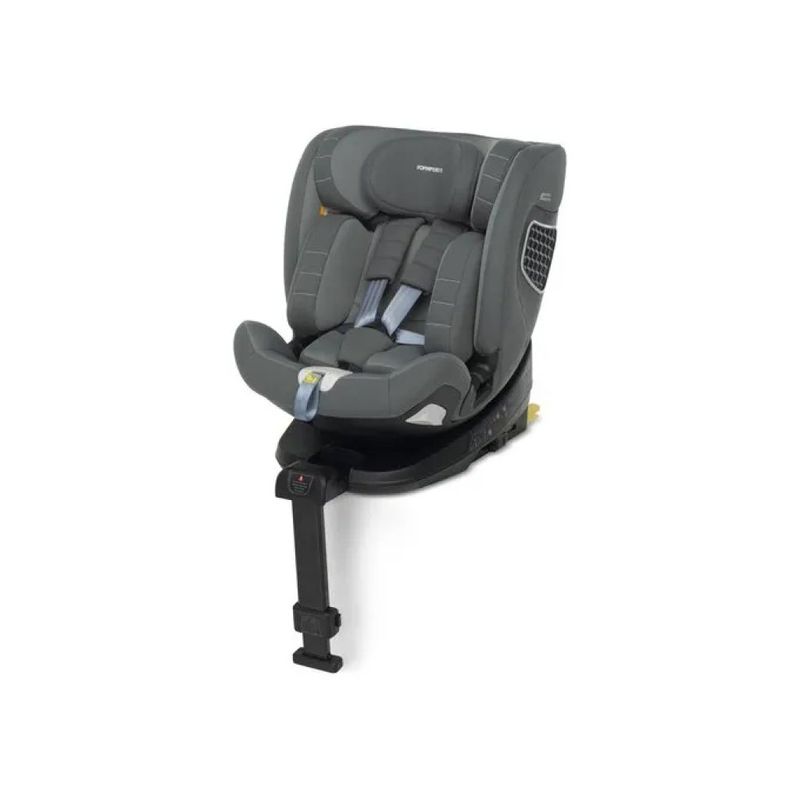 Foppapedretti FP360 Dual Fix Seggiolino Auto Girevole i-Size, Grigio