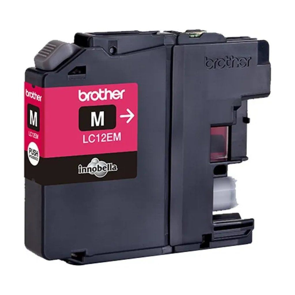 Brother LC12EM Cartuccia Inkjet Magenta, 1.200 pagine Brother LC12EM Cartuccia Inkjet Magenta, 1.200 pagine