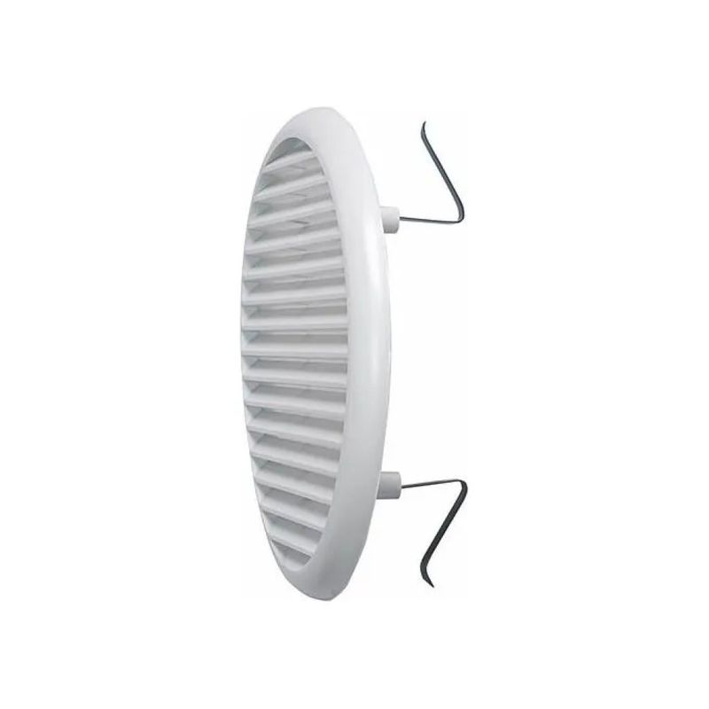 Idro Bric Griglia di Aerazione Bianca 14 cm con Molle