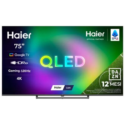 Haier S80G Smart TV QLED 75” 4K Google TV