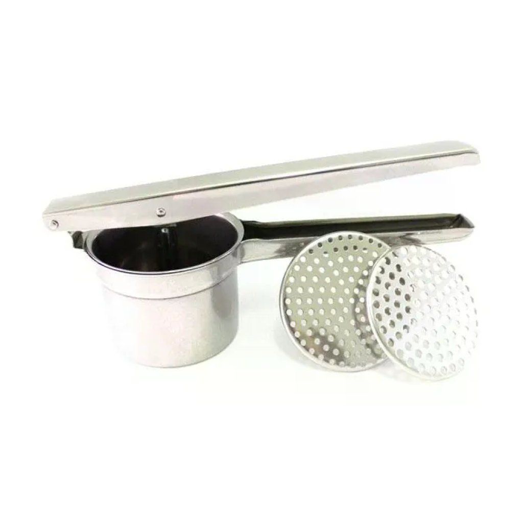 CALDER 0670 Schiacciapatate in Acciaio Inox con 2 Dischi CALDER 0670 Schiacciapatate in Acciaio Inox con 2 Dischi