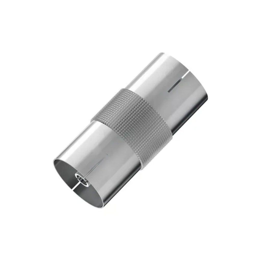 Hama Adattatore antenna coassiale femmina-femmina in metallo
