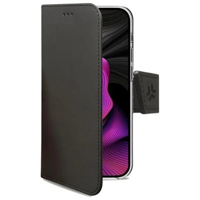 Celly Wally Custodia a Libro per iPhone 15 Plus, Nero Celly Wally Custodia a Libro per iPhone 15 Plus, Nero