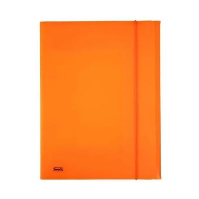 Favorit Neon 400102282 – Cartellina A4 a 3 lembi con elastico, arancione fluo Favorit Neon 400102282 – Cartellina A4 a 3 lembi con elastico, arancione fluo