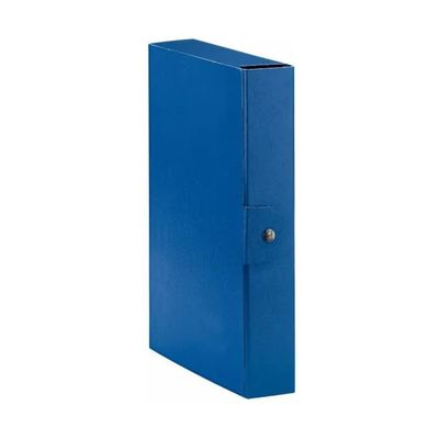 Esselte Eurobox, 5 scatole portadocumenti blu con dorso da 6 cm Esselte Eurobox, 5 scatole portadocumenti blu con dorso da 6 cm
