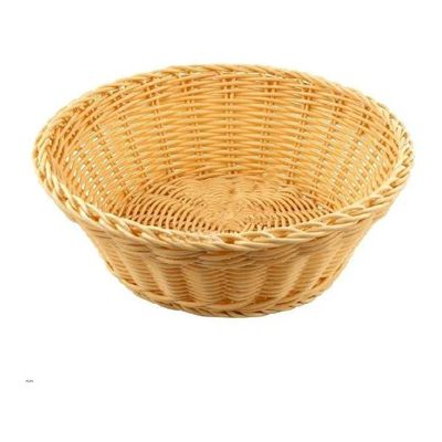 ILSA Cestino Portapane Tondo Effetto Rattan 20 cm