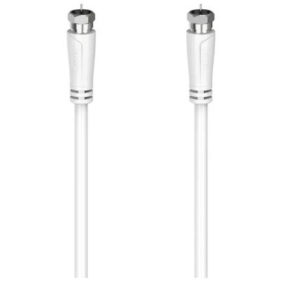 Hama 00205065 Cavo di collegamento SAT, F-Plug/F-Plug, 5 m, 90 dB Hama 00205065 Cavo di collegamento SAT, F-Plug/F-Plug, 5 m, 90 dB