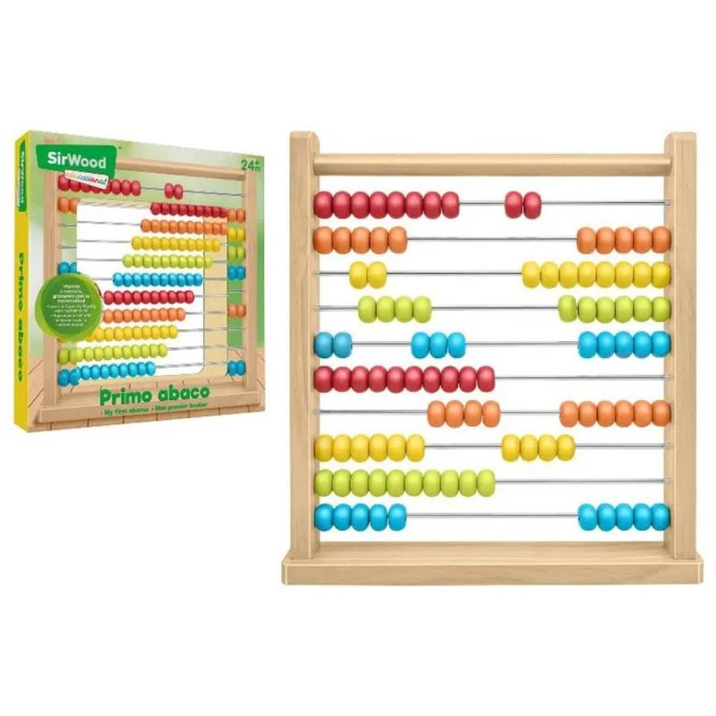 Globo Pallottoliere in Legno per Bambini