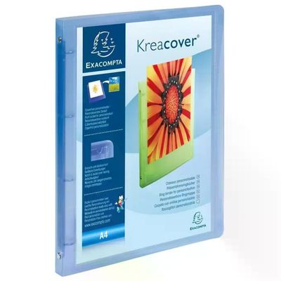 Exacompta Kreacover 51962E Raccoglitore A4 Blu Exacompta Kreacover 51962E Raccoglitore A4 Blu