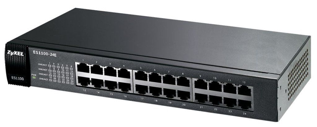 Zyxel ES1100-24E Switch Ethernet Fast Ethernet 24 porte Zyxel ES1100-24E Switch Ethernet Fast Ethernet 24 porte