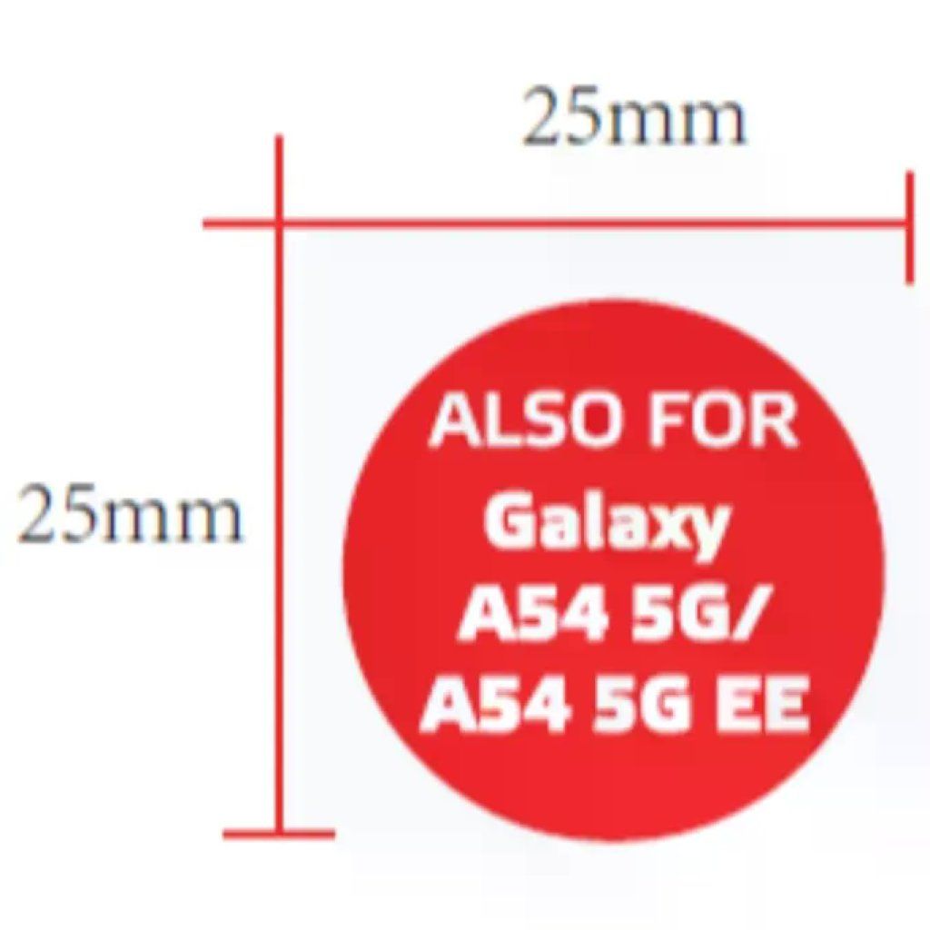 Celly Full Glass per Samsung Galaxy A55 5G, vetro temperato nero