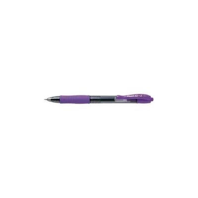 Pilot G-2 Roller – Penne viola 0,7 mm, confezione da 12