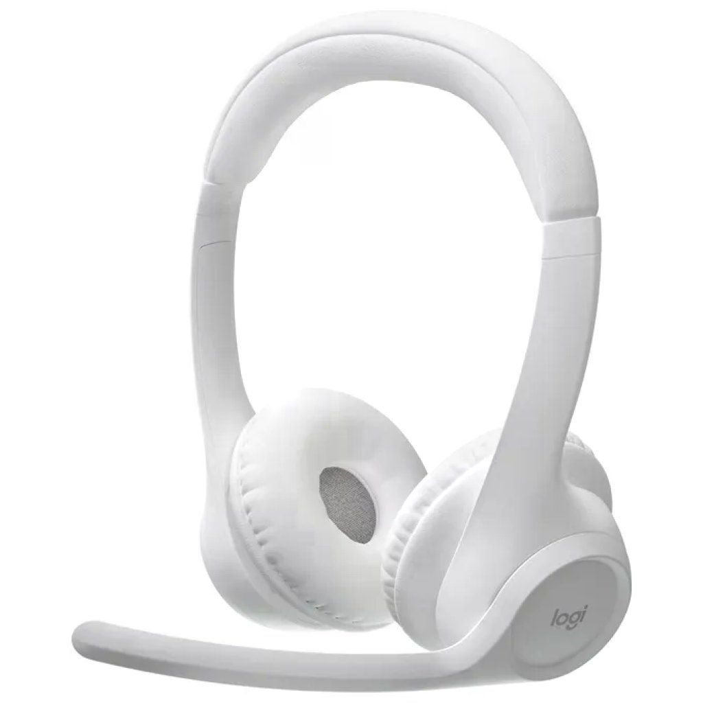 Logitech Zone 300 Cuffia Wireless Bluetooth con Microfono, Bianca