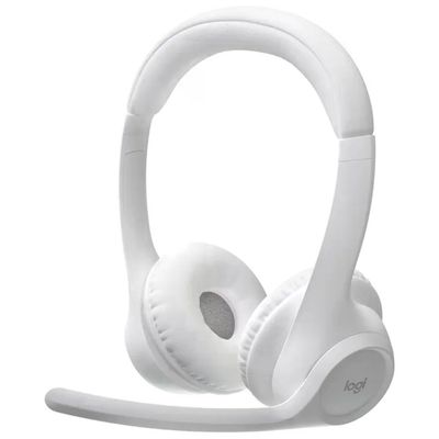 Logitech Zone 300 Cuffia Wireless Bluetooth con Microfono, Bianca Logitech Zone 300 Cuffia Wireless Bluetooth con Microfono, Bianca