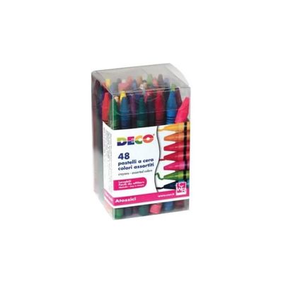 CWR Pastelli a Cera Assortiti, 24 Colori
