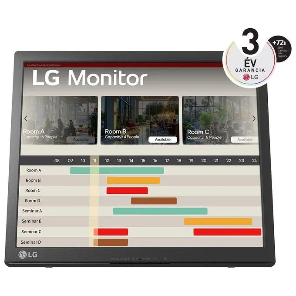 LG Monitor Touch Screen LG 17BR30T-BAWM 17” SXGA Nero
