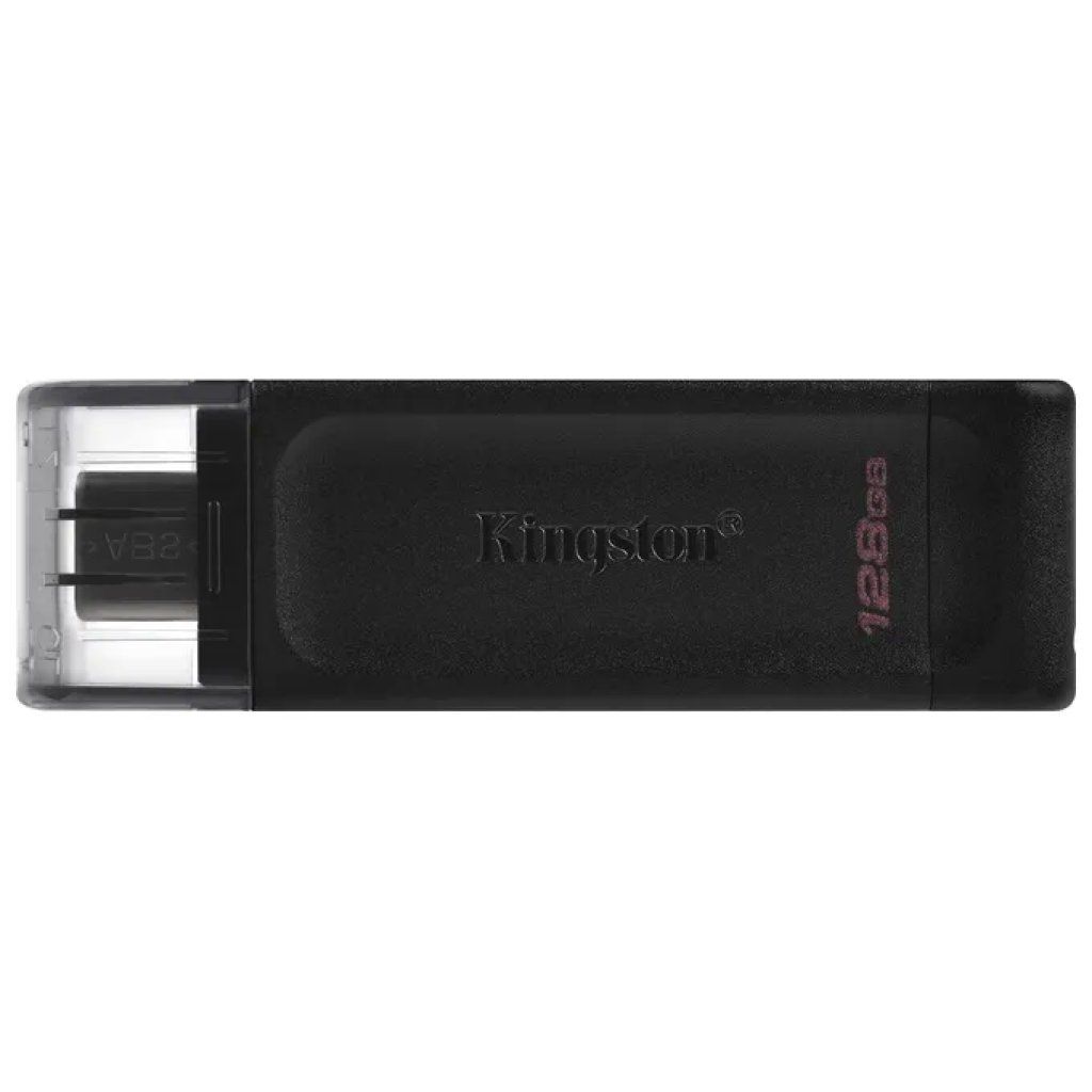 Kingston DataTraveler 70 Chiavetta USB-C 128 GB USB 3.2 Gen 1 Nera