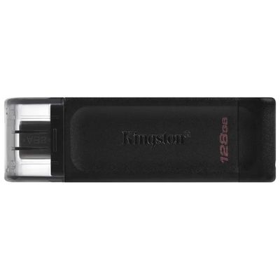 Kingston DataTraveler 70 Chiavetta USB-C 128 GB USB 3.2 Gen 1 Nera