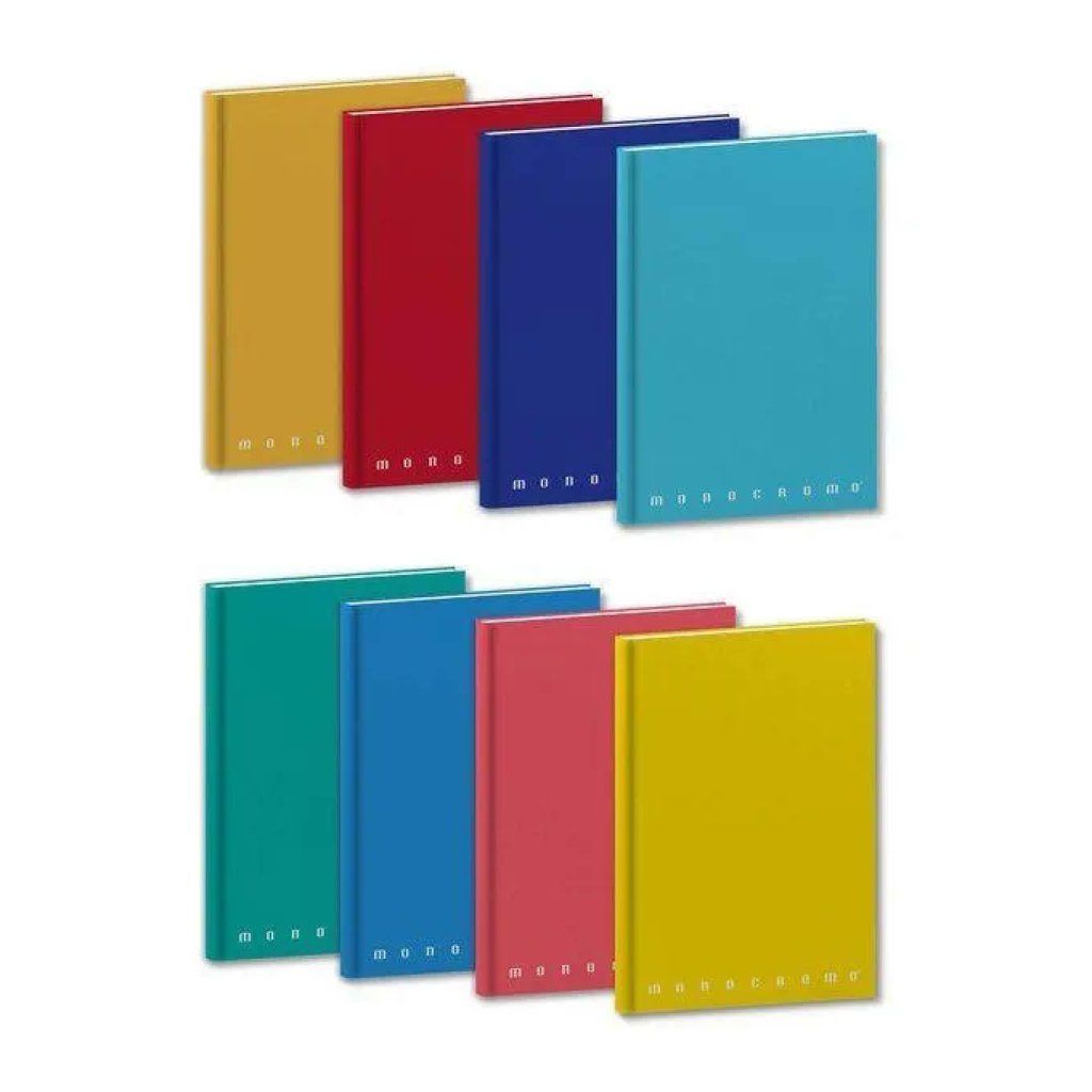 Pigna – Set 5 quaderni A5 a righe, colori assortiti