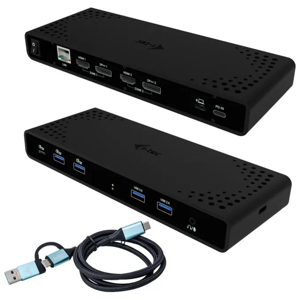 I-TEC Docking Station Universale Dual 4K con Power Delivery 85W