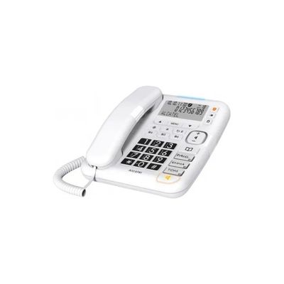 Alcatel TMAX 70 Telefono Fisso Analogico Bianco Alcatel TMAX 70 Telefono Fisso Analogico Bianco