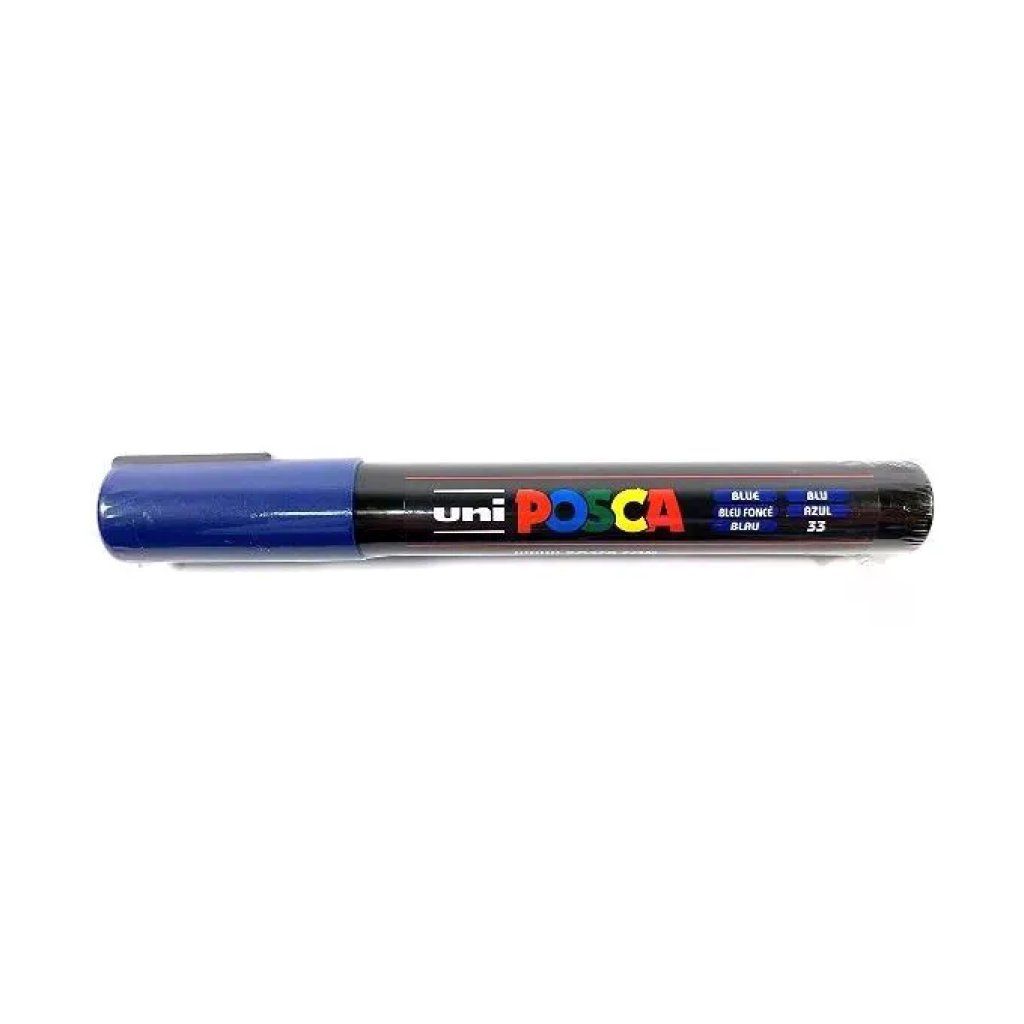 OSAMA Uni POSCA – 6 Pennarelli Medi Blu
