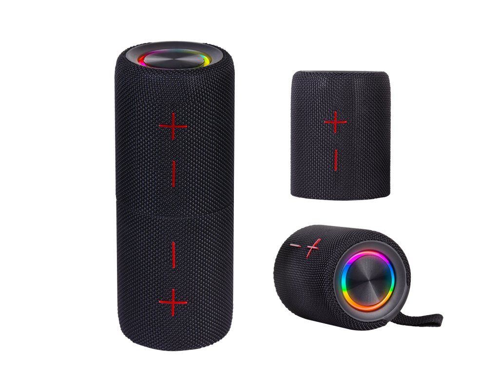 Trevi XR 8A44 DOUBLE Altoparlante Wireless Portatile 20 W Nero