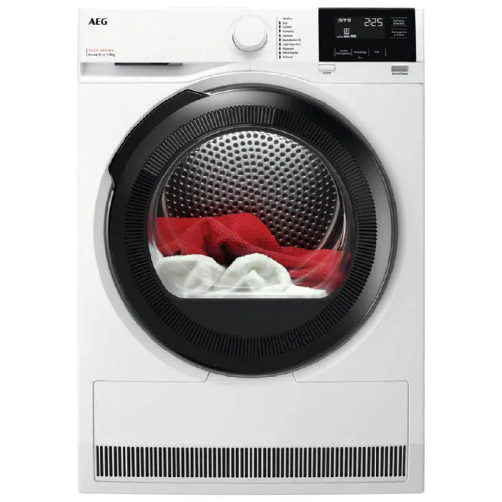 AEG Asciugatrice AEG Serie 7000 TR7HG8C 8 kg a pompa di calore