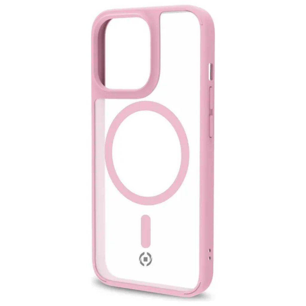Celly MagMatt Cover MagSafe per iPhone 14 Pro Max Rosa