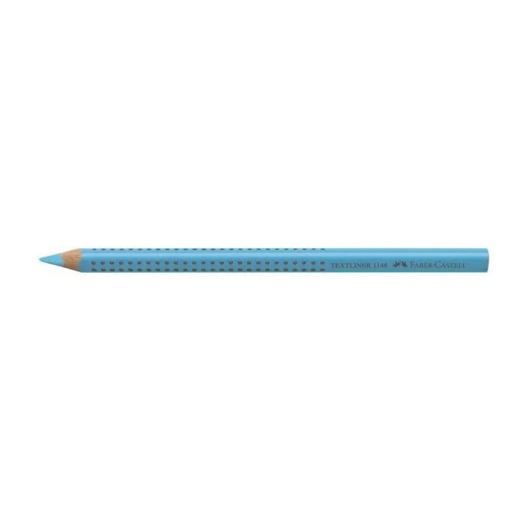 FABER CASTELL Faber-Castell Textliner Dry Azzurro – 12 evidenziatori a matita