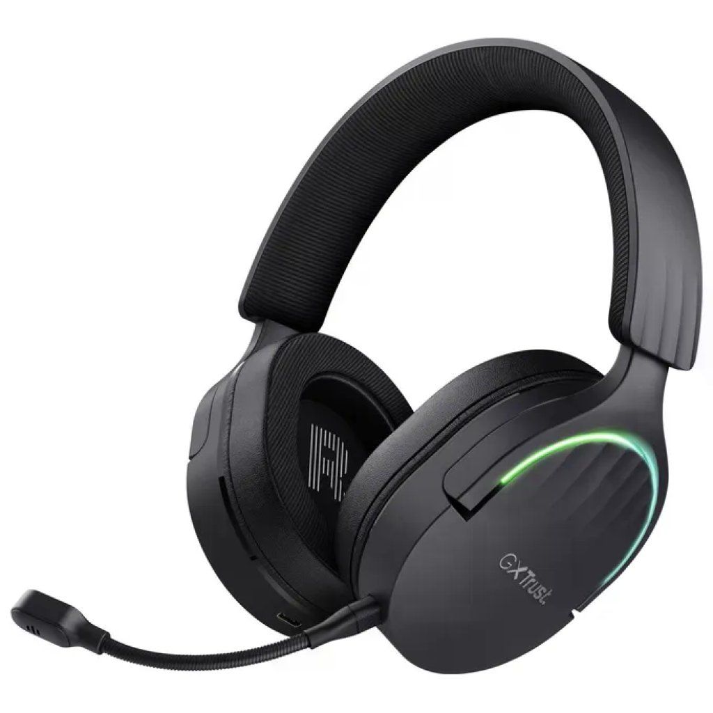 Trust GXT 491 Fayzo Cuffie Gaming Wireless Bluetooth e USB-C Nere