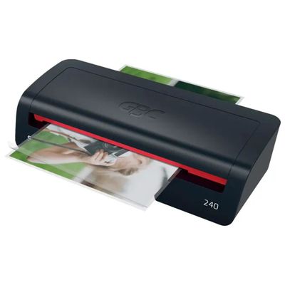 GBC 240 Plastificatrice a Caldo A4, 400 mm/min, Nero e Rosso