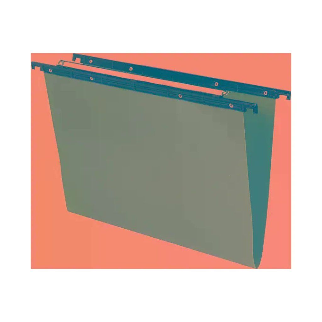 Bertesi Cartelle Sospese Blu, Confezione da 25 – 500 x 395 mm