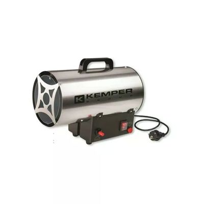 Kemper 65311INOXN Generatore di Aria Calda GPL 10 kW