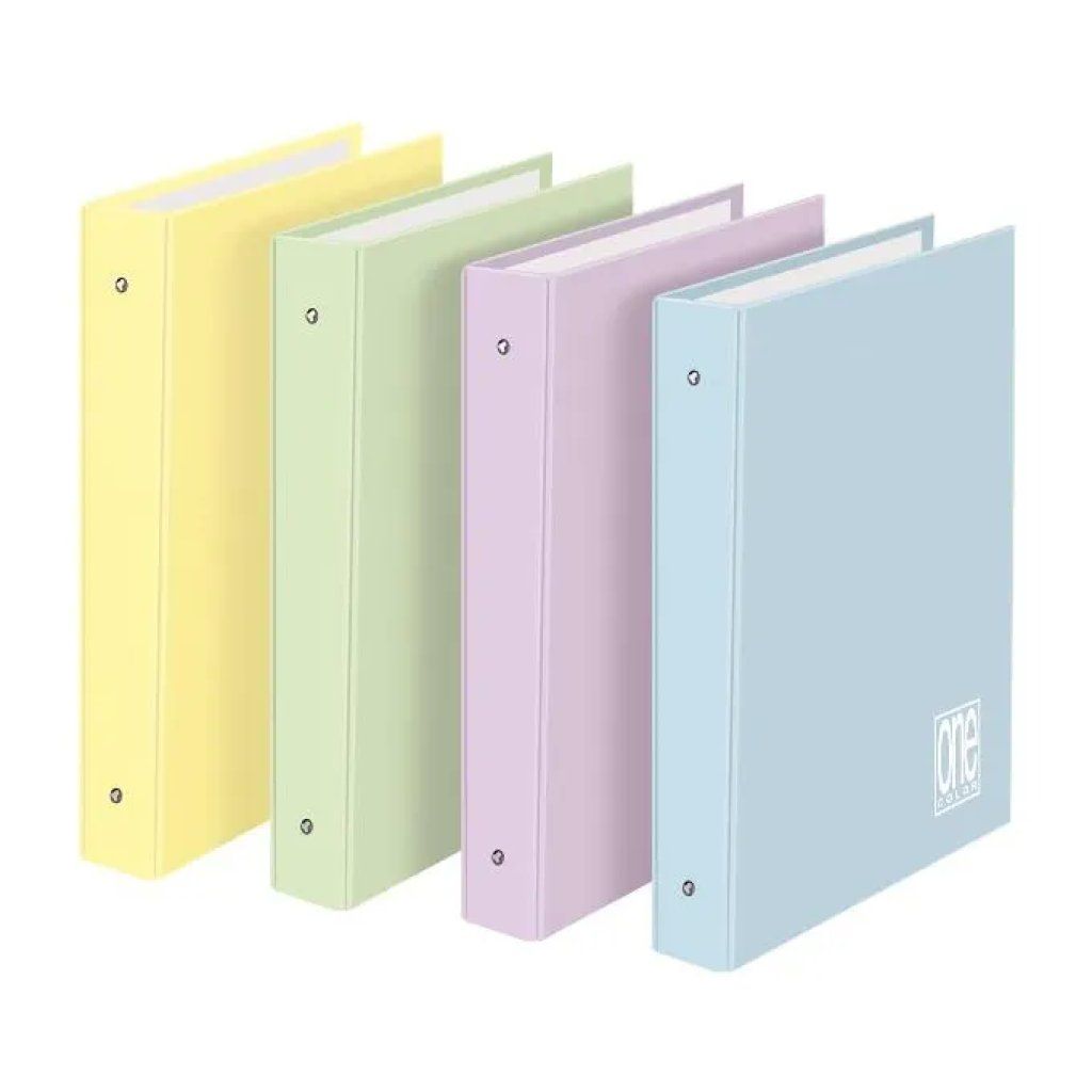 Blasetti Onecolor Pastello – Set di 6 copertine ad anelli, 26 × 32 cm