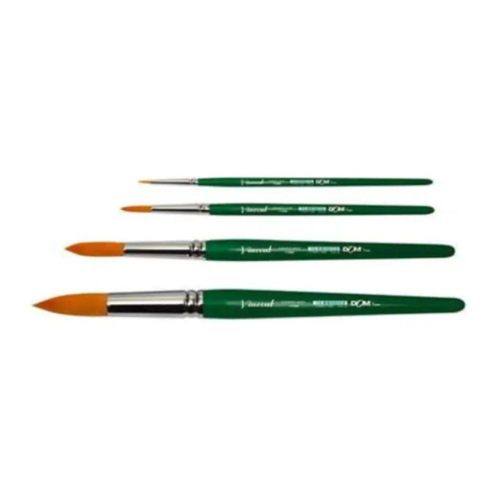 CWR Vincent – Set di 6 pennelli tondi sintetici n. 12 CWR Vincent – Set di 6 pennelli tondi sintetici n. 12
