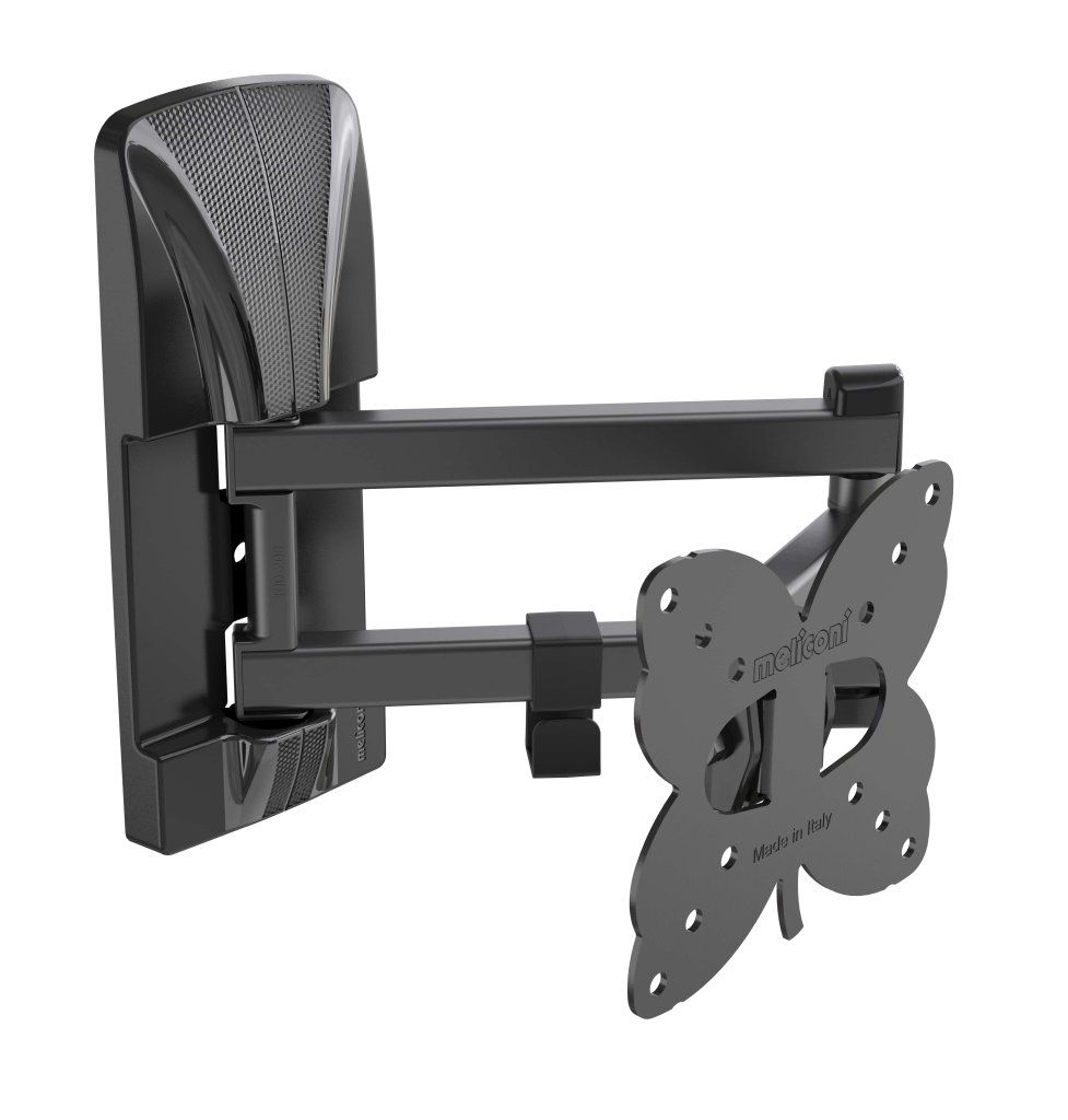 Meliconi Slimstyle Plus 100 Supporto TV da Parete Orientabile Nero Meliconi Slimstyle Plus 100 Supporto TV da Parete Orientabile Nero