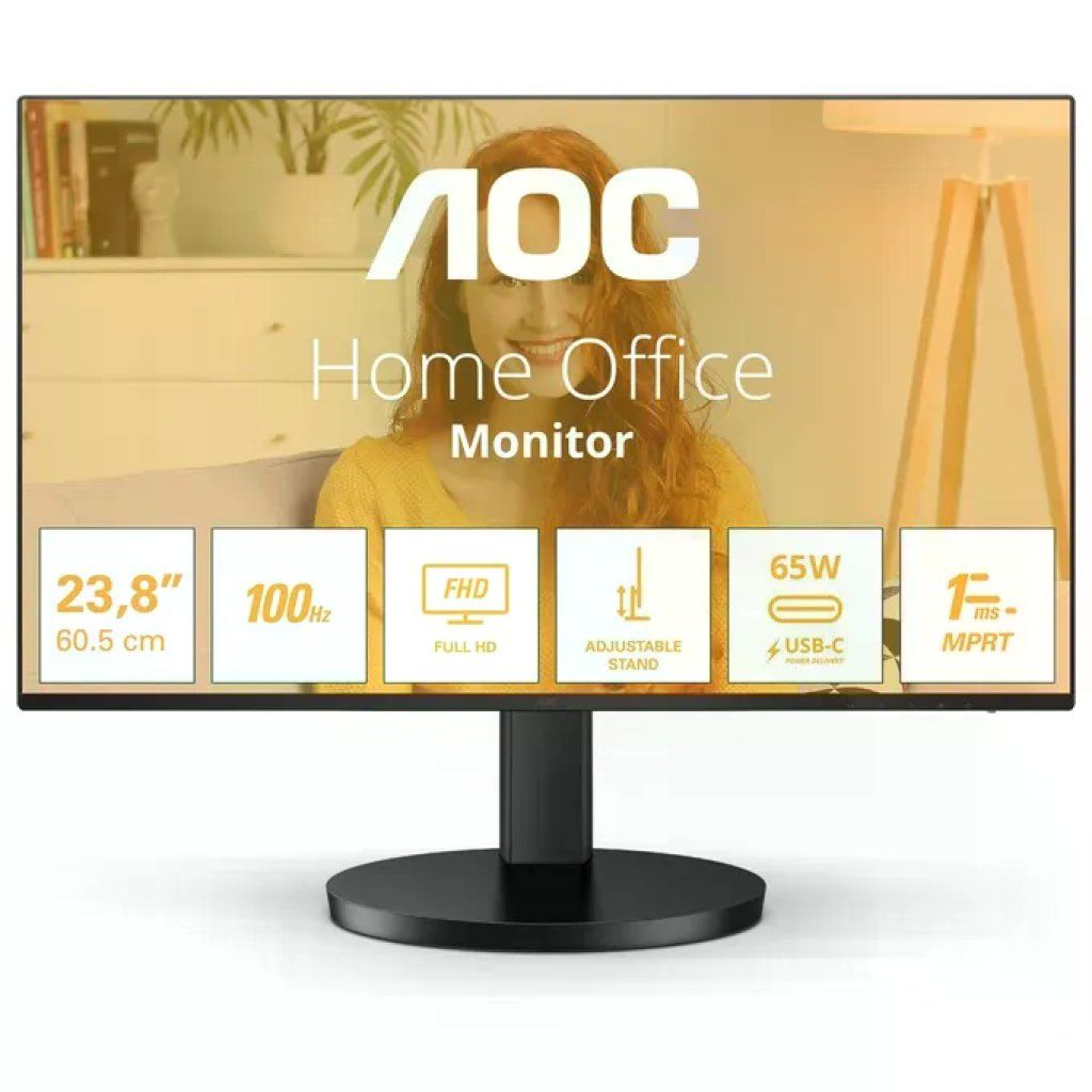 AOC Monitor AOC B3 27B3CF2 da 27” Full HD IPS, USB-C, Nero