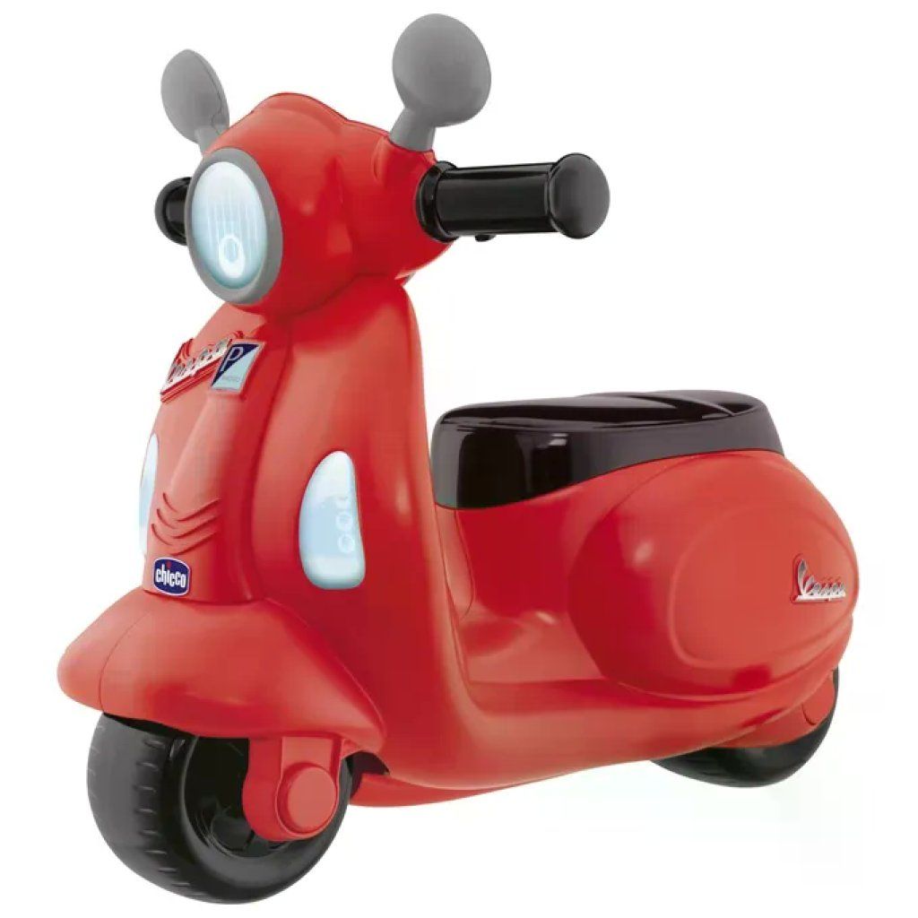 Chicco Vespa Primavera Cavalcabile Evolutivo Rosso, 1-3 Anni