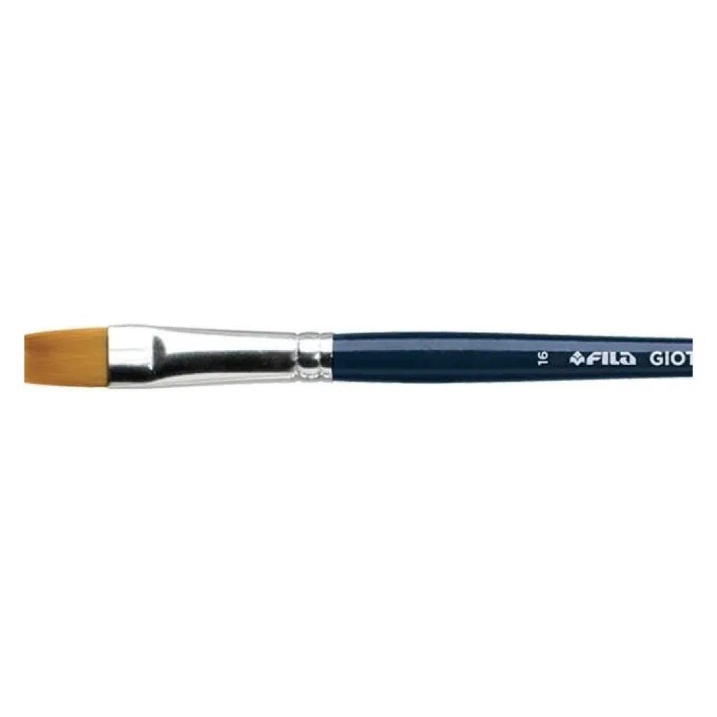 GIOTTO Serie 600 – Set 12 pennelli piatti Taklon N.16