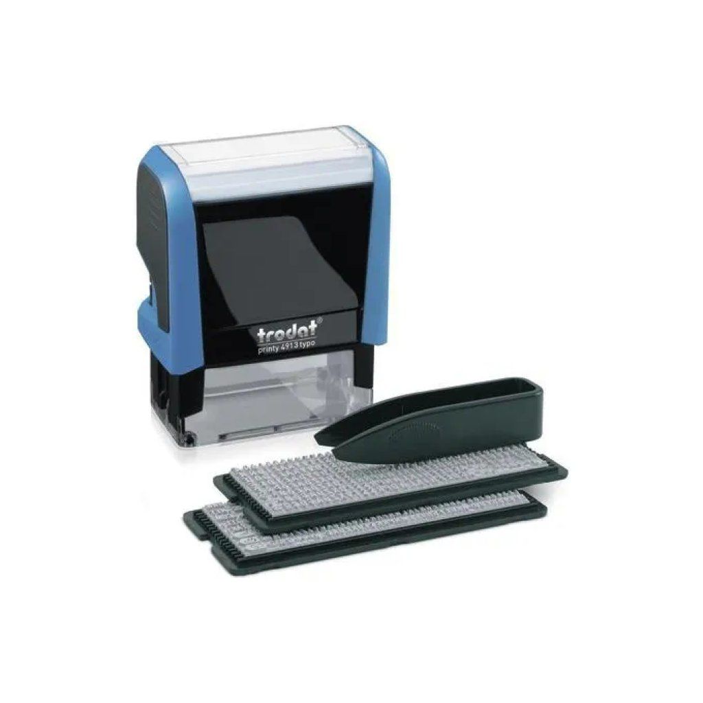 Trodat Printy 4913 – Timbro autocomponibile 58 × 22 mm, 5 righe