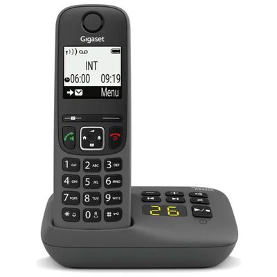 Gigaset AS490A Telefono Cordless DECT Vivavoce Segreteria Telefonica Display 2'' Rubrica 100 Voci colore