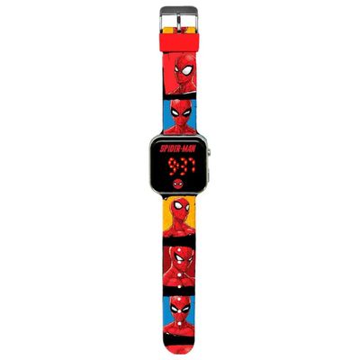 SPIDERMAN Orologio digitale LED per bambini Spiderman SPIDERMAN Orologio digitale LED per bambini Spiderman
