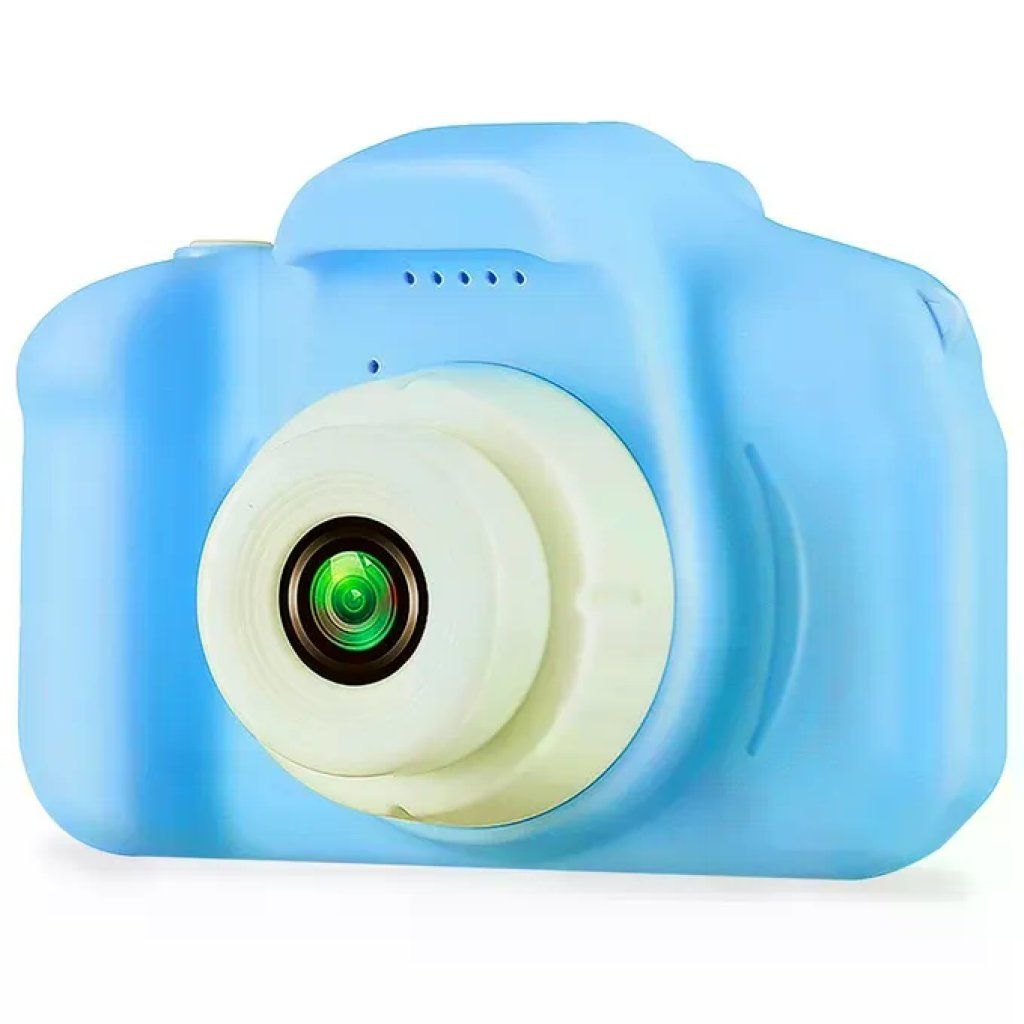 Celly Kids Camera 3 – Fotocamera digitale azzurra per bambini