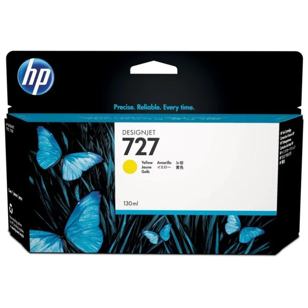 HP DesignJet 727 Cartuccia d’Inchiostro Giallo 130 ml – B3P21A HP DesignJet 727 Cartuccia d’Inchiostro Giallo 130 ml – B3P21A