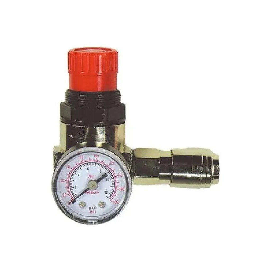STANLEY 152166XSTN Riduttore di pressione 1/4" con manometro, 12 bar
