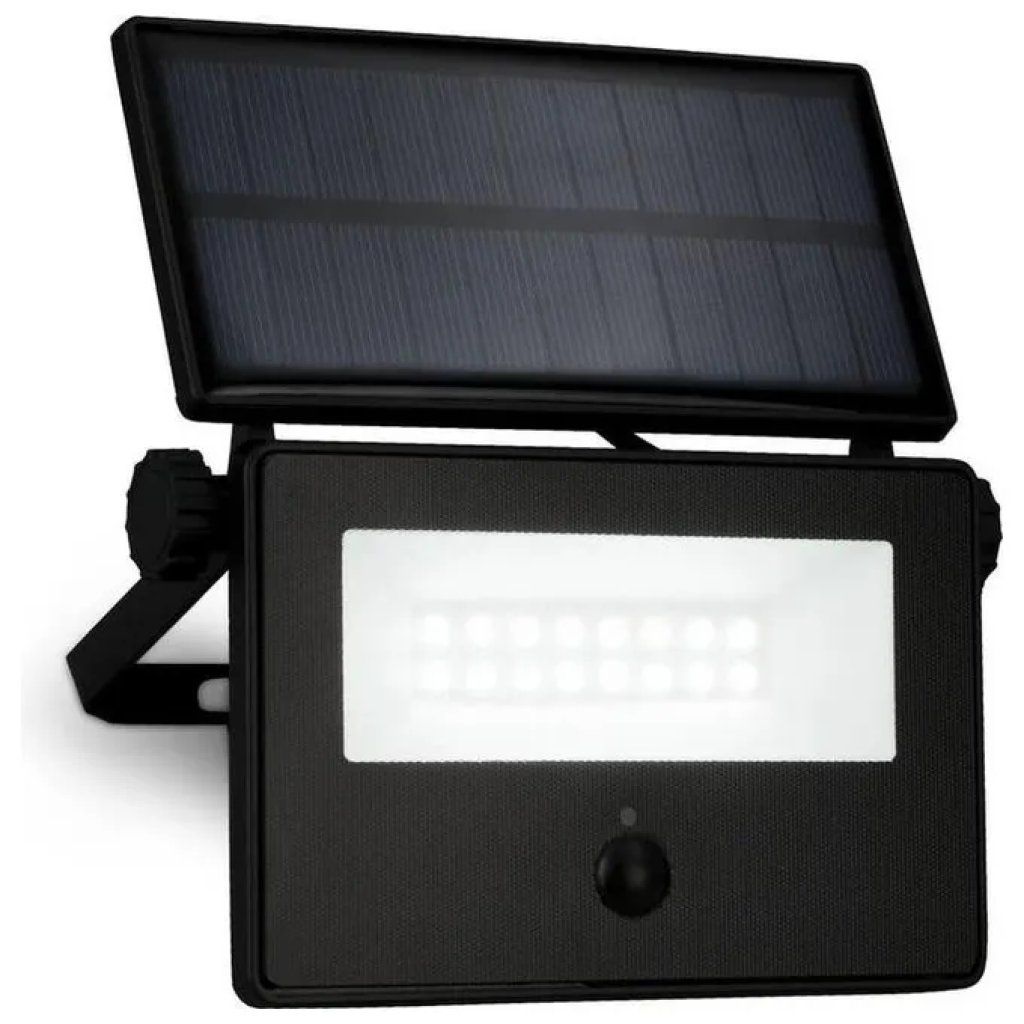 Briloner BT10028 Applique Solare LED Nera con Sensore, 400 lm, IP54 Briloner BT10028 Applique Solare LED Nera con Sensore, 400 lm, IP54