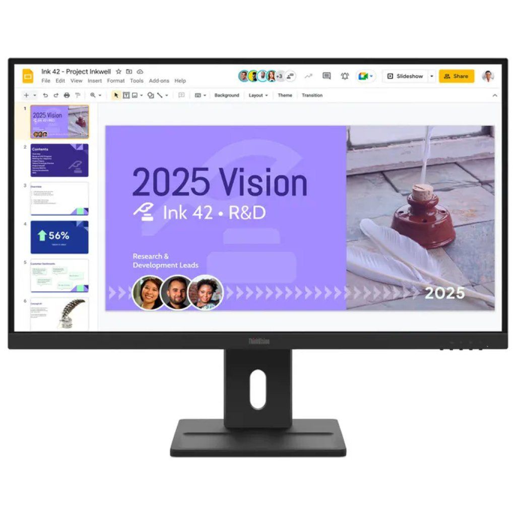 Lenovo ThinkVision E27Q-40 Monitor 27" QHD IPS 100 Hz