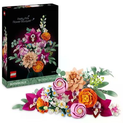 LEGO Botanicals Bouquet di Fiori Rosa 10342 LEGO Botanicals Bouquet di Fiori Rosa 10342